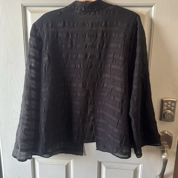 Koret Black Textured Blazer - Picture 4 of 4